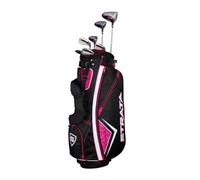 Strata Pacchetto, Callaway 19 Mano Destra da Donna, Grafite, Confezione da 11, Rosa, Set da 12 Pezzi