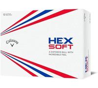 Callaway 642305612, Hex Soft Palline Da Golf 2019 Unisex Adulto, Bianco (White), Taglia unica