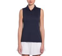 Callaway Apparel Sleeveless Tournament Polo Shirt with Stretch Golf Senza Maniche da Donna