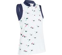 Callaway Birdie Sleeveless Womens Brilliant White L Polo