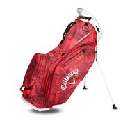 Callaway Borsa da golf Fairway 14 HD impermeabile, 2025, palme rosse/grigio