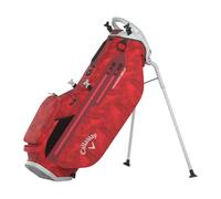 Callaway Borsa da golf Fairway C HD con supporto, impermeabile, 2025, palme rosse/grigio