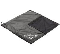 Callaway C30410, Rain Combinazione Bag Cappuccio e Asciugamano-Nero Unisex-Adulto, Taglia Unica