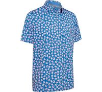 Callaway Crab Novelty Mens Galaxy Blue XL Polo