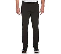 Callaway EverPlay - Pantaloni da Golf da Uomo, 5 Tasche, con Cintura Comoda, Tessuto Elasticizzato, Non Si Stira, Traspirante, vestibilità Affusolata, Erica, Nero, 34W x 34L