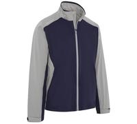 Callaway Giacca da golf 2025 Stormlite LLL impermeabile SwingTech con zip intera, Cemento., L