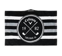 Callaway, Golf Asciugamano da golf unisex - nero/bianco/antracite - taglia unica, 40,6 x 61 cm