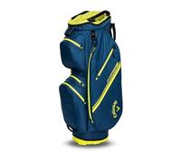 Callaway Borsa da golf per carrello Chase 14 Dry impermeabile blu navy/giallo