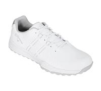 Callaway Golf Chev Trax Scarpe da golf impermeabili senza punte, Bianco/grigio , 8 UK
