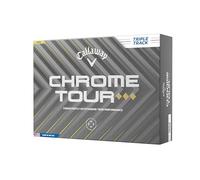 Callaway Palline da golf Chrome Tour TD Triple Track confezione da 12 pezzi , bianco