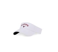 Callaway Golf Standard Callaway Liquid Metal Visor Headwear (bianco/cardinale)