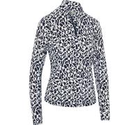 Callaway Layer Geo stampato 1/4 di zip, blu/bianco