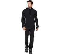 Callaway Layer Textured 1/4 Zip, nero