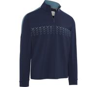 Callaway Maglia con 1/4 di zip Trademark Chev Block, navy