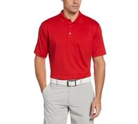 Callaway - Maglietta a Maniche Corte con Opti-Dri Chevron Polo, Uomo, Salsa