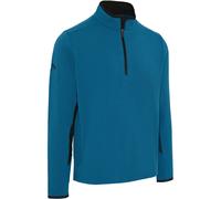 Callaway Maglione a blocchi 1/4 di zip, blu