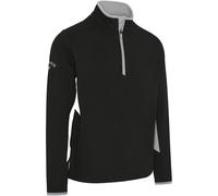 Callaway Maglione a blocchi 1/4 di zip, nero