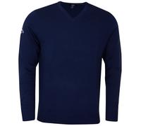 Callaway Maglione In Lana Merino Con Scollo A V A Costine Uomo (RW6253)
