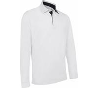 Callaway Mens Long Sleeve Performance Bright White L Polo