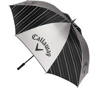 Callaway Ombrello da golf UV 64", nero/argento/bianco