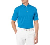 Callaway Short Sleeve Opti-Dri Performance Polo Shirt (Size Small-4x Big & Tall) Maglietta da Golf, Blu Medio, XL Uomo