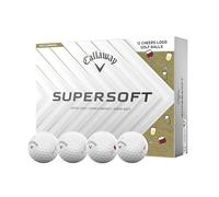 Callaway Palline da golf Supersoft "Cheers" 2025 Confezione da 12 Bianco