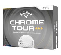 Callaway Palline da golf Chrome Tour TD 26 - Confezione da 12, bianco