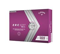Callaway ERC Soft 2023 White Triple Track Pink Palle da golf