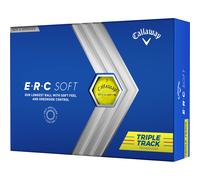 Callaway Palline da golf ERC Soft Triple Track 23 - Confezione da 12, giallo
