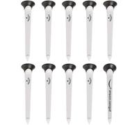Callaway Par-Tee-Maglietta da Golf ad Alte Prestazioni, 10 Pezzi, Unisex, Bianco