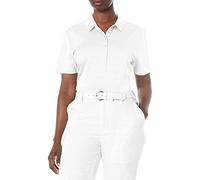 Callaway - Polo da Golf da Donna a Maniche Corte in piqué a Rete Aperta, Bianco, S