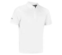 Callaway Polo da Golf da Uomo Swingtech Solid - Bianco Brillante - XL