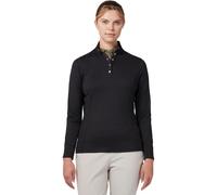 Callaway Polo Thermal Fleece Back, manica lunga, nero