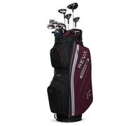 Callaway Reva 8PC Eggplant set da golf femminile, grafite, +cart bag