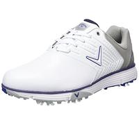 Callaway 38M574BLK7019, Scarpe da golf Uomo, Bianco Navy, 47 EU