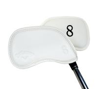 Callaway Set di 10 copri mazze da golf magnetiche, in ferro, per proteggere le mazze da golf, colore: bianco