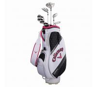 Callaway Solaire Set di mazze da golf da donna rosa 8 pezzi Driver FW Hybrid ...