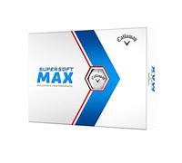Callaway Supersoft Max, Palline da golf 12B PK (versione 2023, bianco)