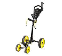 Callaway Trek Push Cart, Golf Unisex, Nero/Giallo, Taglia Unica