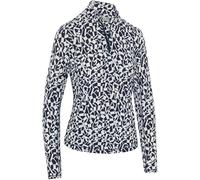 Callaway Two-Tone Geo Sun Protection Womens Peacoat S Polo