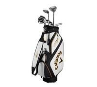 Callaway Warbird 21 set da golf da uomo, grafite + cart bag, bianco