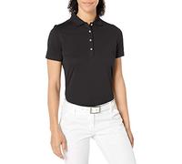 Callaway Women's Golf Short Sleeve Core Performance Polo Shirt, Black, X-Large