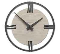 CalleaDesign 38 cm Orologio da parete Sirio 38 rovere breeze