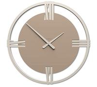 CalleaDesign 60 cm Orologio da parete Sirio 60 caffelatte