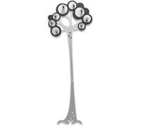 CalleaDesign Appendiabiti da Parete Albero Legno Nero