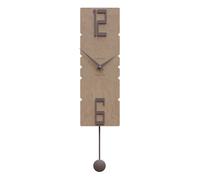 CalleaDesign Orologio da parete a pendolo in legno dal design moderno ed elegant