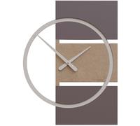 CalleaDesign Orologio da parete grande in legno dal design moderno ed elegante A