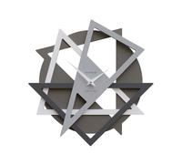 CalleaDesign Orologio da parete moderno con forme geometriche da salotto Geolo L