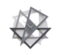 CalleaDesign Orologio da parete moderno con forme geometriche da salotto Geolo L