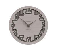 CalleaDesign Orologio da parete rotondo in legno dal design moderno Labirinto Le